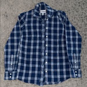 JCrew plaid button up